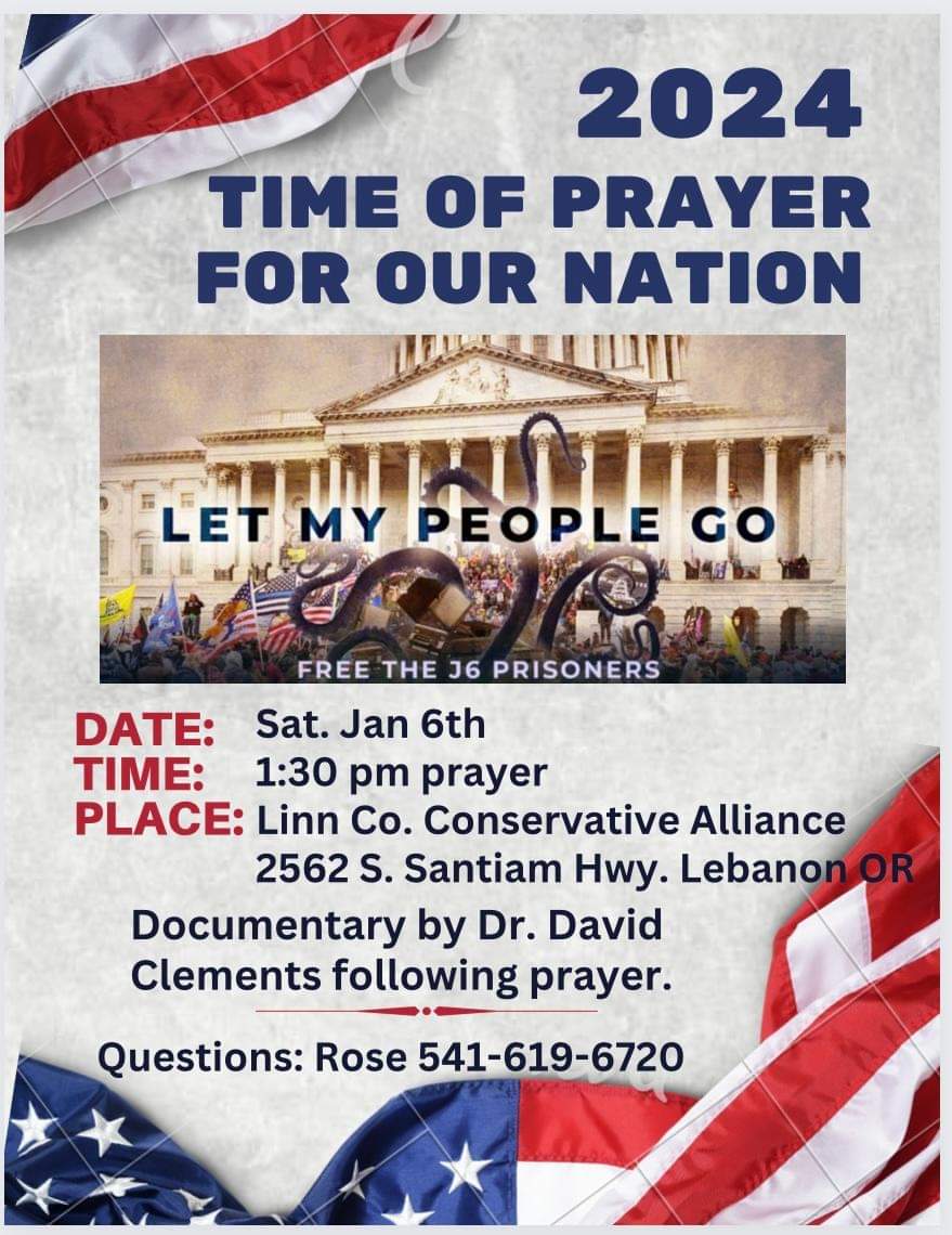 Linn County Conservative Alliance Screening “Let My People Go” on Sate