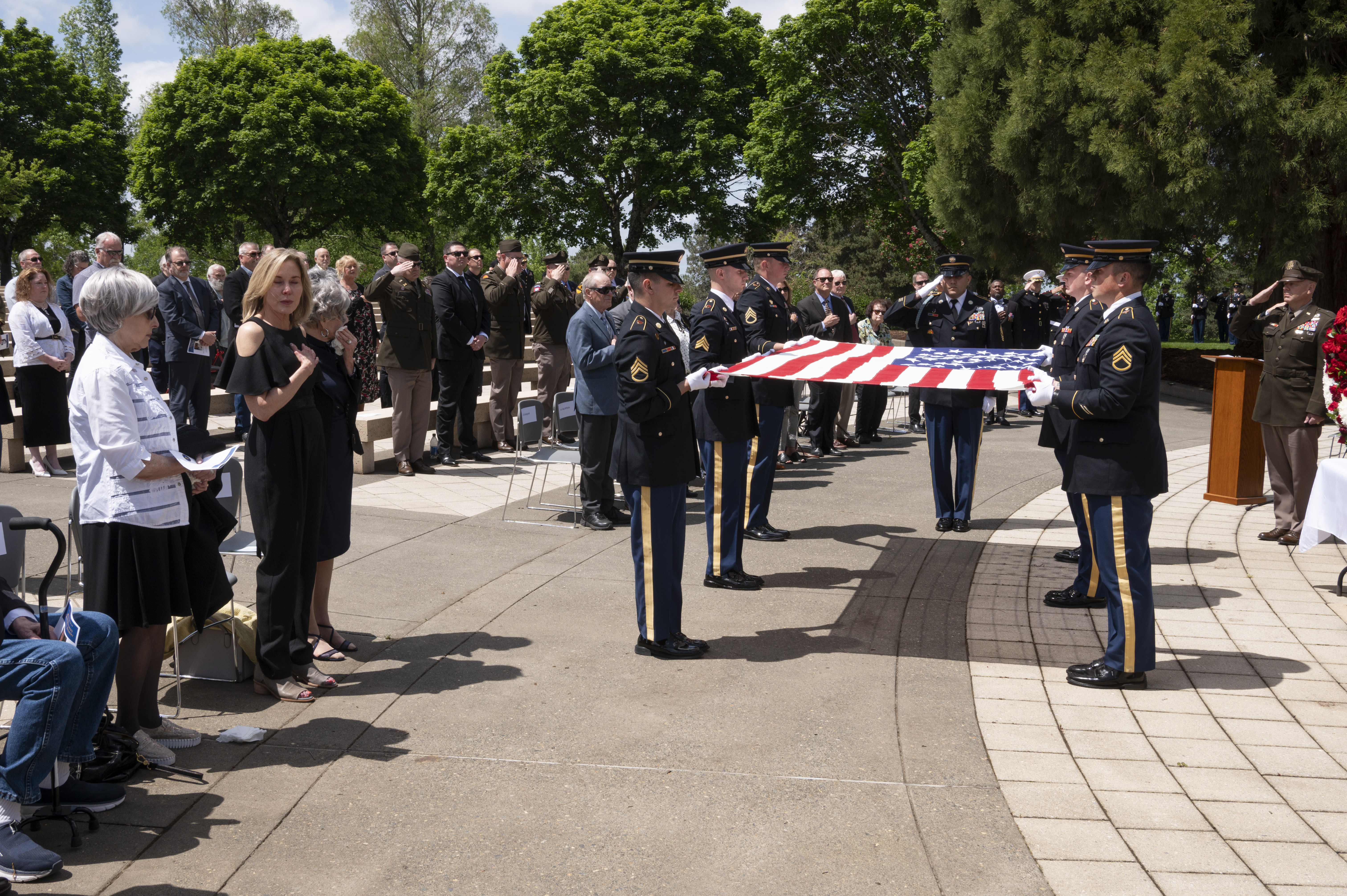 The Oregon National Guard Honors U.S. Army Maj. (ret.) Charles L. Deibert During Memorial Service