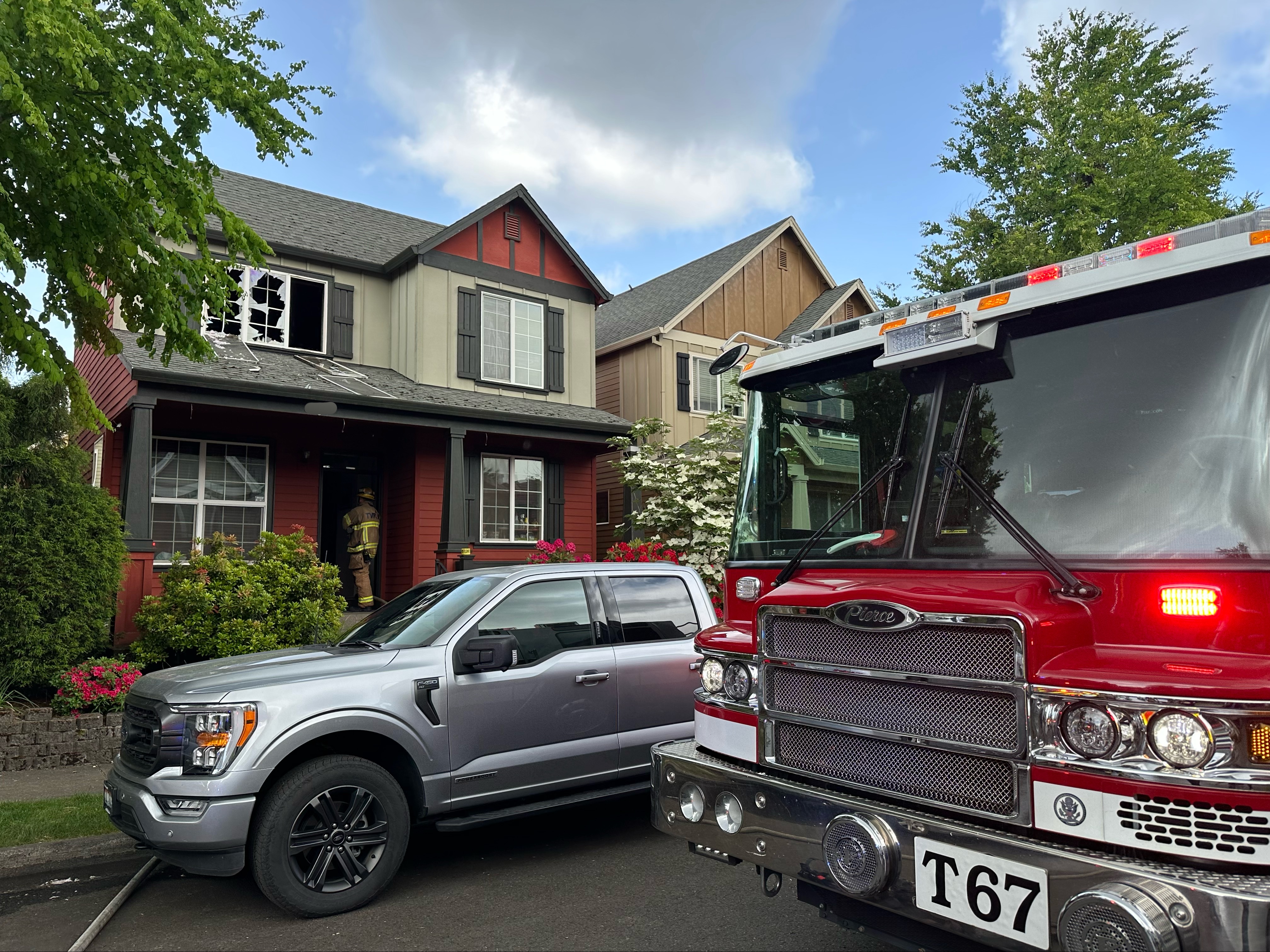 Tualatin Valley Fire & Rescue Find Person Deceased in House Fire in Aloha