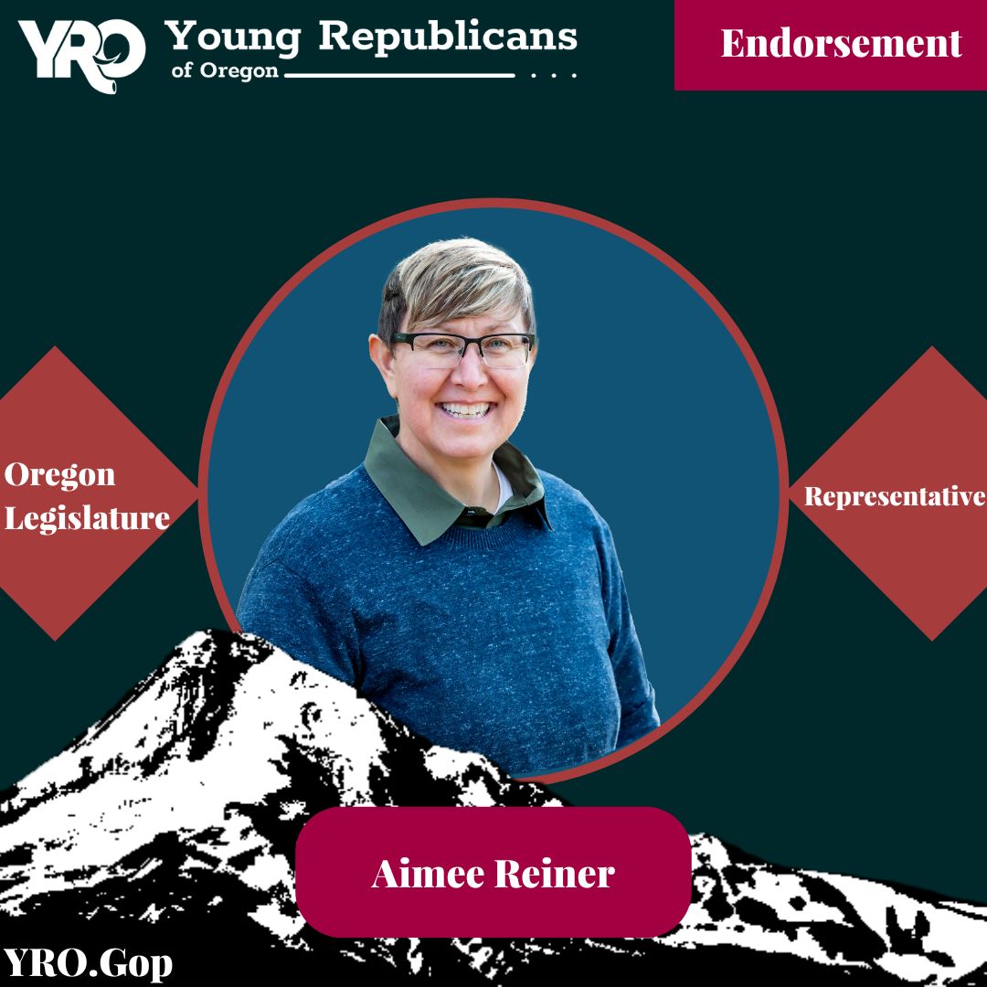 Young Republicans of Oregon Endorses Aimee Reiner for District 39 State Representative