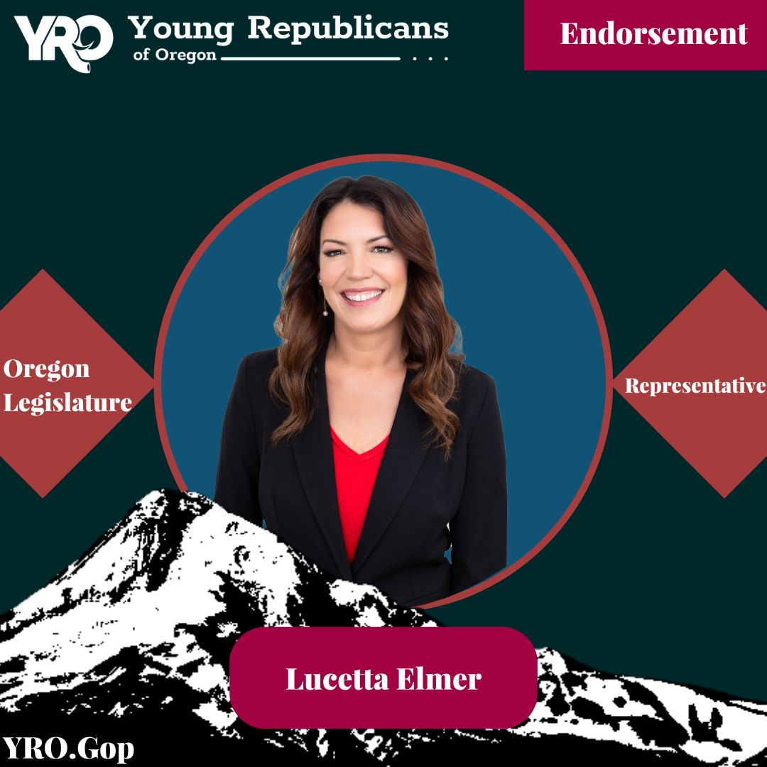 Young Republicans of Oregon Endorses State Representative Lucetta Elmer for Re-election